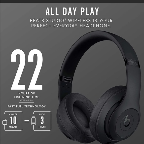 Beats Studio3 Wireless Headphones - Picture 9 of 9